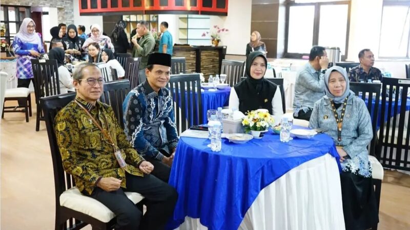 Suasananya silahturahmi purnabakti Kepala Pengadilan Tinggi Agama (KPTA) Provinsi Kalimantan Timur, Helminizami, dengan DPRD Kaltim di Gedung DPRD Kaltim, Jumat (25/4/2025).