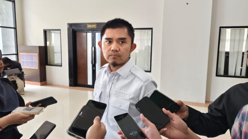 Andi Satya Adi Saputra, Wakil Ketua Komisi IV DPRD Kaltim saat diwawancarai di Gedung E DPRD Kaltim, Senin (28/4/2025)
