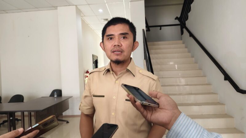 Andi Satya Adi Saputra, Wakil Ketua Komisi IV DPRD Kaltim saat diwawancarai di Gedung E DPRD Kaltim, Rabu (30/4/2025)