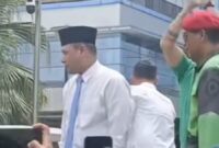 Wakil Gubernur Kaltim, Seno Aji usai menerima audensi ojek online di Kantor Gubernur Kaltim, Selasa (20/5/2025)