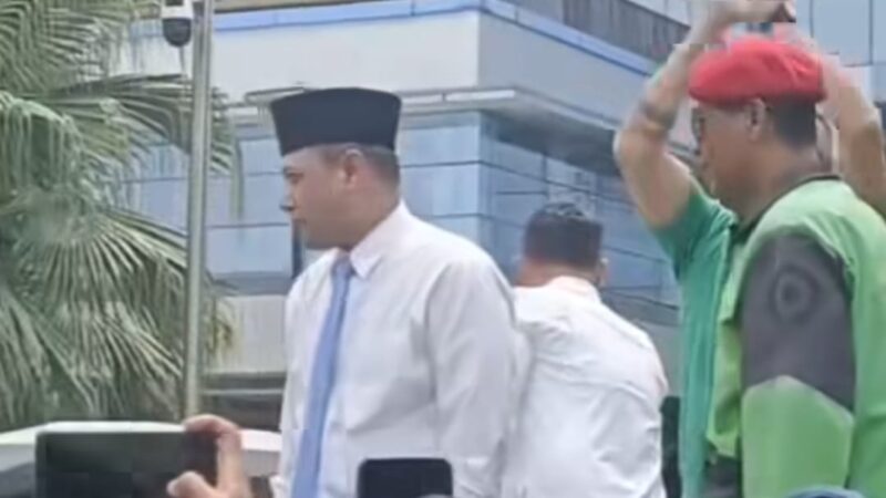 Wakil Gubernur Kaltim, Seno Aji usai menerima audensi ojek online di Kantor Gubernur Kaltim, Selasa (20/5/2025)