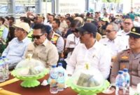 Dua anggota DPRD Kalimantan Timur, yakni Agus Aras dan Arfan menghadiri peresmian kawasan Wisata Sawah Teluk Pandan, Rabu (4/6/2025)