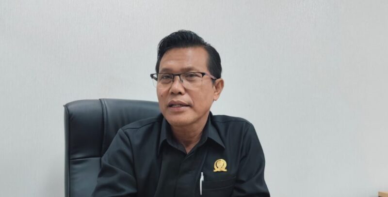Hartono Basuki, anggota Komisi IV DPRD Kaltim saat diwawancarai di Ruang Kerjanya di Kantor DPRD Kaltim, Senin (30/6/2025)